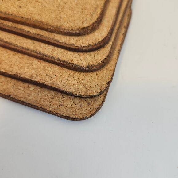 Chelsy Set Of 6 Cork Back Souvenir Tribal Animal Print Coasters Souvenir Box - Picture 7 of 13